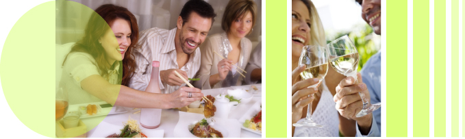 Les rencontres célibataires autour d'un diner ou déjeuner agréable en comité restreint pour mieux se découvrir.